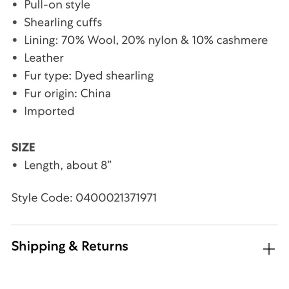 Uggs Gloves - Picture 2 of 2